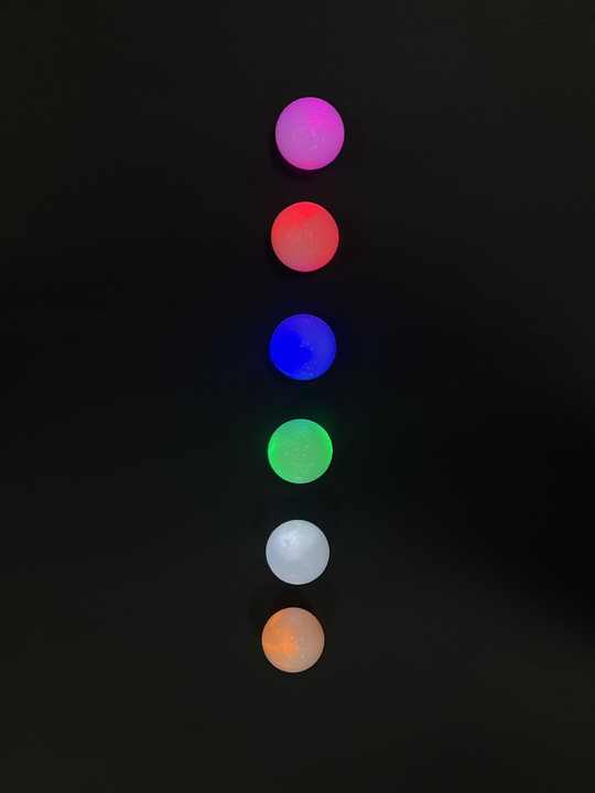 500 Wave to Light Glow Balls